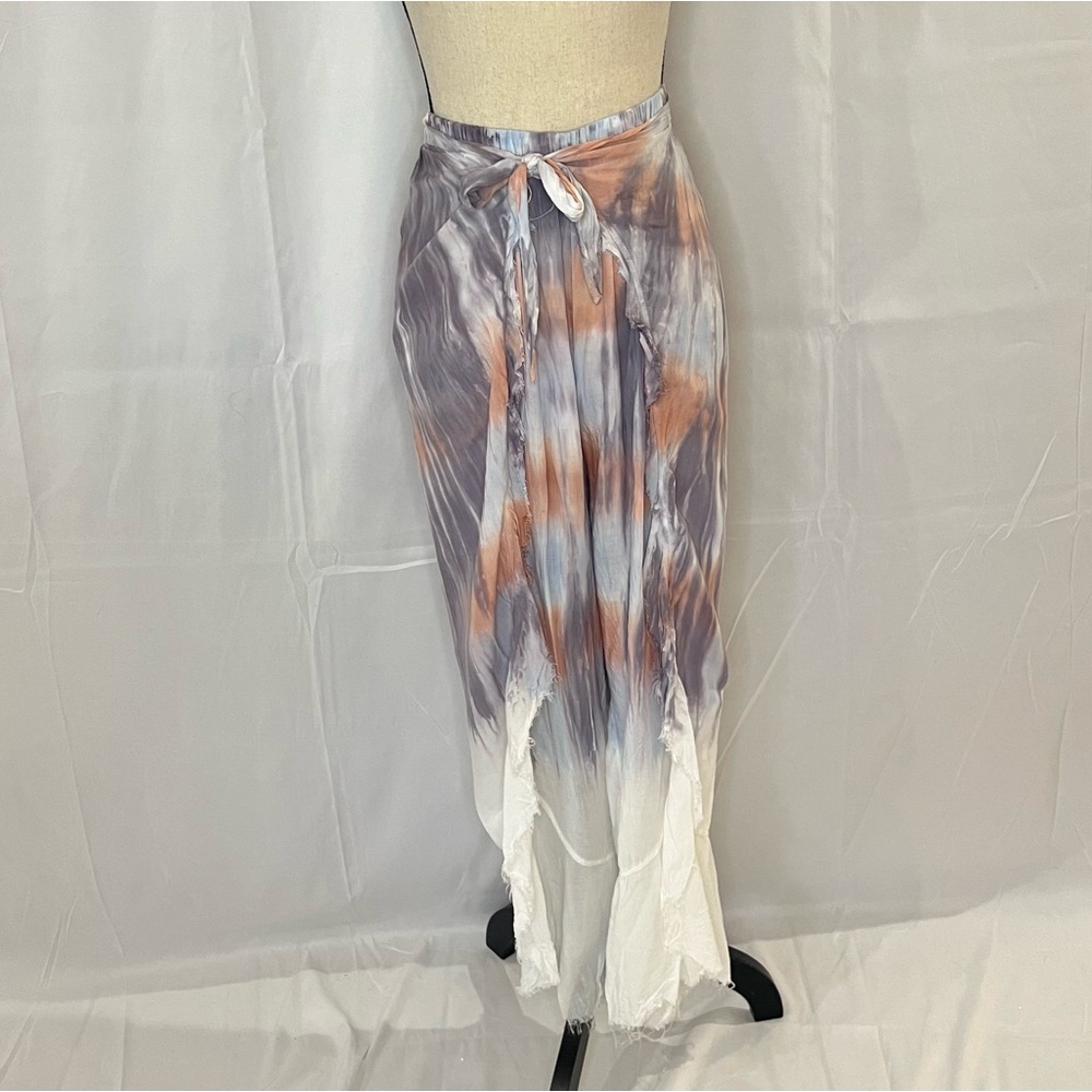 Surf Gypsy Tie Dye Wrap  Swim Cover-Up Pants